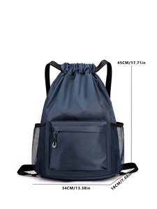 <span class=keywords><strong>Sac</strong></span> à <span class=keywords><strong>dos</strong></span> scolaire unisexe <span class=keywords><strong>bleu</strong></span> <span class=keywords><strong>marine</strong></span> grande capacité imperméable pour étudiant - Product Image 3
