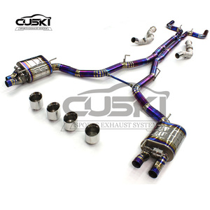 Sistema de Escape Catback Valvetronic de Aleación de Titanio para Maserati Ghibli S Q4 <span class=keywords><strong>SQ4</strong></span> 3.0T 2014-2019, Modificación de Carreras, Sistema de Tuning - Product Image 2