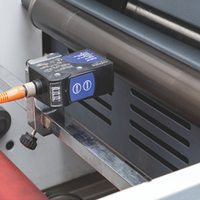 Capteur semi-complet de registre de découpeuse de coupeur d'étiquettes rotatives à grande vitesse SR-350 comprenant des composants de noyau de moteur à engrenages Schneider PLC