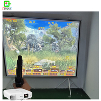Jeu de tir interactif à projection 3D Équipement de parc d'attractions immersif avec compatibilité 110-220V pour 2 à 10 joueurs