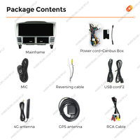 MEKEDE Android autoradio voiture-play auto ADAS DVR SWC gps navigation 1920*720 résolution pour Lexus RX330 2002-2007
