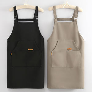Delantal de babero de cintura completa personalizado para Nail Tech y servidor de restaurante, parrilla de lona personalizada, barra de jardín Delantal - Product Image 4