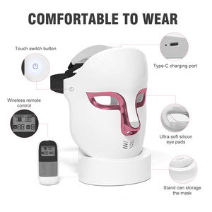 4 צבע הוביל הצוואר התקן יופי הצוואר הוביל מסכת פנים 4 הוביל פוטון אור טיפול פנים - Product Image 6