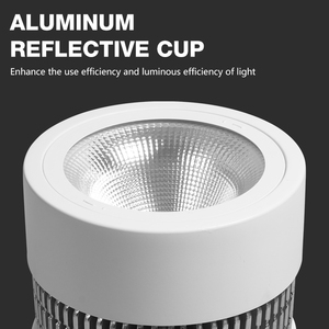Nuevo High End 24/36/45 ° Ángulo de haz Aluminio <span class=keywords><strong>50W</strong></span> 70W 100W <span class=keywords><strong>Led</strong></span> Downlight Interior <span class=keywords><strong>Led</strong></span> <span class=keywords><strong>Foco</strong></span> - Product Image 6