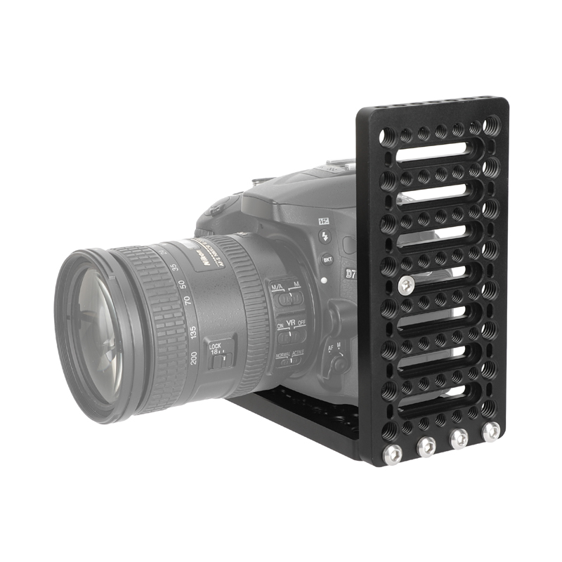 CAMVATE Mini Cheese Plate For DSLR Cameras - Aluminum Alloy Extension With 1/4-20 Threads