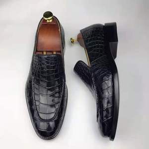 Goodyear genuino pelle di alligatore <span class=keywords><strong>scarpe</strong></span> <span class=keywords><strong>uomo</strong></span> Casual splendida pelle di puro coccodrillo mocassini <span class=keywords><strong>scarpe</strong></span> <span class=keywords><strong>eleganti</strong></span> da sposa <span class=keywords><strong>scarpe</strong></span> <span class=keywords><strong>uomo</strong></span> - Product Image 2
