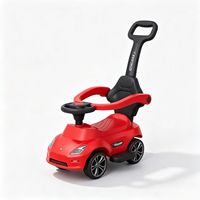 Vente en gros usine : Voiture à pousser pour enfants, jouet à 4 roues, ATV Quad pour enfants, avec poignée parentale, cadeau