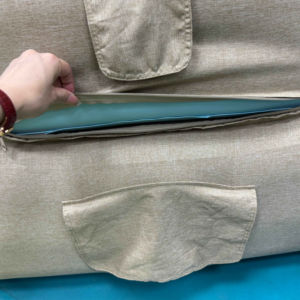 Kursi Sofa tiup luar ruangan PVC portabel dan dapat dilipat desain Modern kursi pantai udara lembut untuk berkemah dan bersantai - Product Image 5