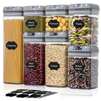 Organisateur de cuisine pour garder la fraîcheur Rectangle récipient de stockage en plastique hermétique pour aliments