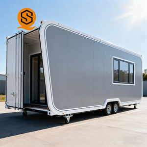Shinestone 20ft 40ft Modular thép container nhà Apple cabin nhà khách văn phòng Pod cho căn hộ sử dụng nhà vệ sinh trong nhà bao gồm - Product Image 6
