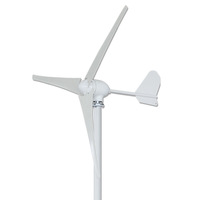 Éolienne de type M 400W 12V, petite éolienne, énergie éolienne photovoltaïque, système hybride éolien-solaire multi-tension (12V/24V/48V)