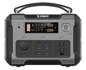 Batterie LiFePo4 SAMAS N036 500W <span class=keywords><strong>500Wh</strong></span>, stations d'alimentation portables, poignée en métal, systèmes de protection intelligents pour une utilisation en toute sécurité - Product Image 3