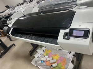 B0A0 44inch Remanufactured Wide <b>Printer</b> for T1300 1118mm Inkjet <b>Printer</b> 1300 Used Plotter <b>white</b> CAD Engineering Pl - Product Image 3