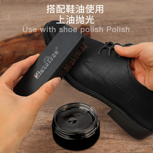 Cepillo limpiador Histofree de pelo de cerdo negro para limpiar zapatos de uso doméstico y deportivo - Product Image 4