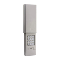 Teclado Universal para Puerta de Garaje, Inalámbrico, sin Llave, Compatible con Abrepuertas de Garaje, con Control por Interruptor DIP o Botón de Aprendizaje