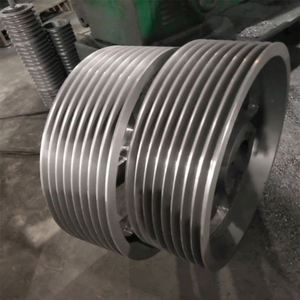 Poulie d'entraînement sans roue libre de 10 pouces, 100 kg, en fonte, pour entraînement <span class=keywords><strong>moteur</strong></span> - Product Image 4