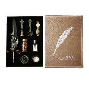 Coffret cadeau <span class=keywords><strong>plume</strong></span> vintage <span class=keywords><strong>plume</strong></span> noire <span class=keywords><strong>stylo</strong></span> <span class=keywords><strong>plume</strong></span> <span class=keywords><strong>japonais</strong></span> encre avec encre - Product Image 3