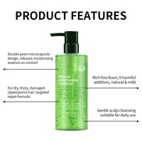 Sampo Perawatan Rambut Mewah Label Pribadi Asam Hialuronat Niacinamide Sampo Herbal Essences Berkilau Halus
