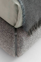 Lit rembourré moderne au design haut de gamme Lit en lin de luxe pour la maison