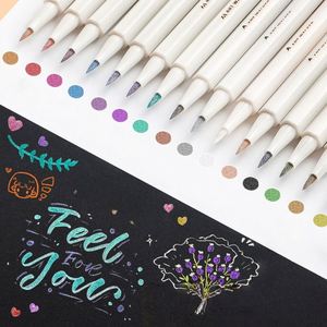 ชุดปากกามาร์คเกอร์หัวแหลมเมทัลลิก 1 มม. 30 สีสันสดใส ปลอดสารพิษ เป็นมิตรกับสิ่งแวดล้อม แห้งเร็ว กันน้ำ สำหรับงานศิลปะ งานฝีมือ และงานออกแบบ DIY - Product Image 1