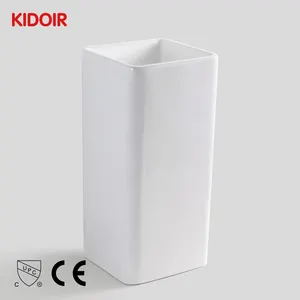 Kidoir American Standard Sanitary Art Marble Ce Ceramic Basin Bathroom Ceramic Hand Wash Sink With Pedestal