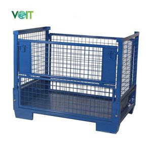 กล่องเหล็กตาข่ายเคลือบผงเหล็กอ่อน Q235 ย้ายง่าย แบบยุโรปาเล็ต - Product Image 4