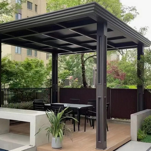 Pabellones de Techo de Aluminio Impermeables de Una Sola Capa de Alta Calidad a <span class=keywords><strong>Precio</strong></span> de Fábrica Maplemiles, Pérgola de Aluminio con Persianas Motorizadas - Product Image 5