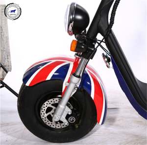 Citycoco 2021, nouveau modè<span class=keywords><strong>le</strong></span>, 2 grandes roues, 1000W, scooter électrique antivol, populaire aux États-Unis et en Europe - Product Image 3