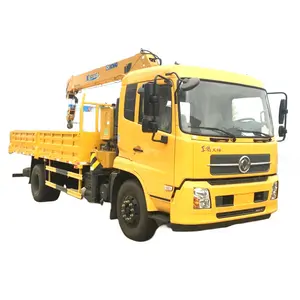 Dongfeng 6.3t 8ton 10ton cần cẩu xe tải giá 4x2 thủy lực thao túng xe tải di động gắn cần cẩu