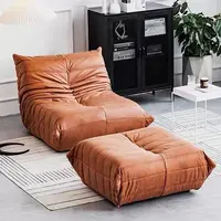 Comodo salotto divano di alta qualità reclinabile pigro divano sedia pavimento in tessuto divani sedia