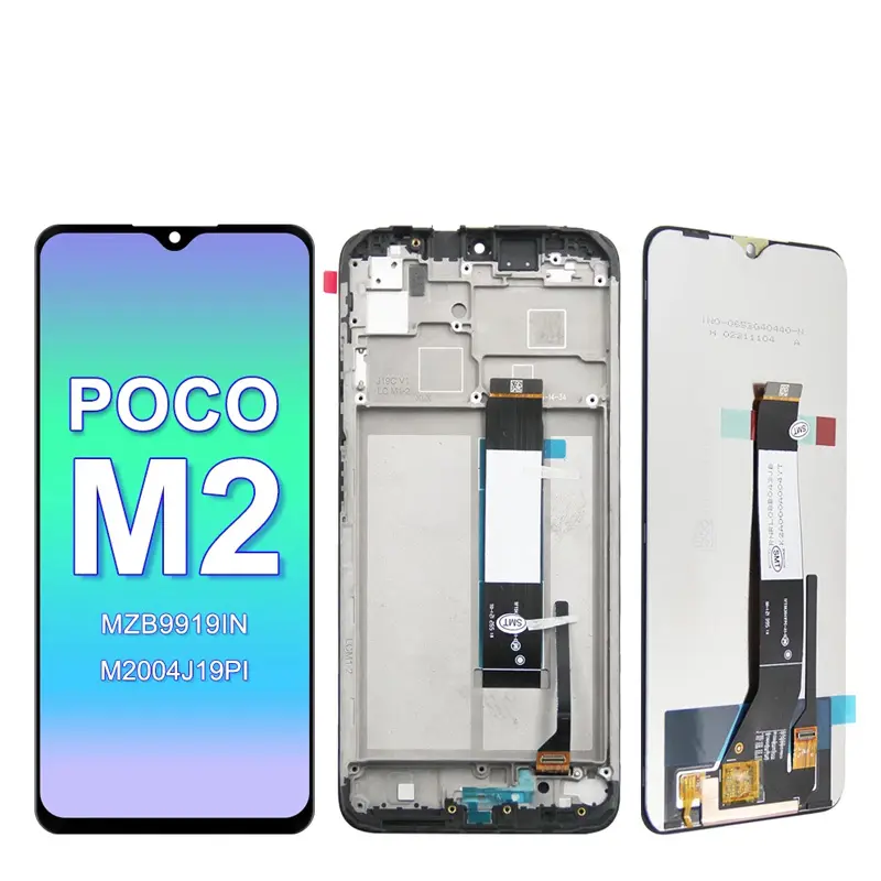 6.53 inch display For Xiaomi Poco M3 LCD Display Touch Screen Digitizer Assembly For Pocophone M2 / For Redmi 9T Screen