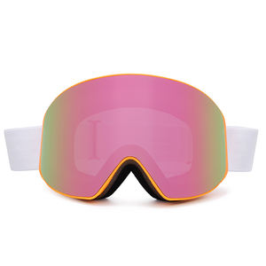 HUBO 197D Lunettes <span class=keywords><strong>de</strong></span> <span class=keywords><strong>ski</strong></span> <span class=keywords><strong>de</strong></span> sport <span class=keywords><strong>de</strong></span> plein air OTG pour femmes Lentille cylindrique anti-buée magnétique Lunettes <span class=keywords><strong>de</strong></span> neige imperméables - Product Image 2