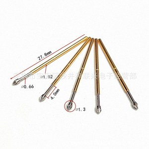 Sonda de prueba serie PM75, pin de resorte de 1.0mm, pin de prueba ICT de 75mil para pruebas electrónicas - Product Image 1