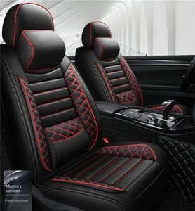 Housses de siège auto en cuir imperméables Xiangta pour conducteur, protection toutes saisons, compatibles avec la plupart des SUV et camions - Product Image 1