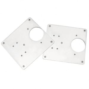 Placa de Reparación de Bisagras de Puerta de Cocina de Acero Inoxidable para Montaje de Herrajes de Muebles - Product Image 1