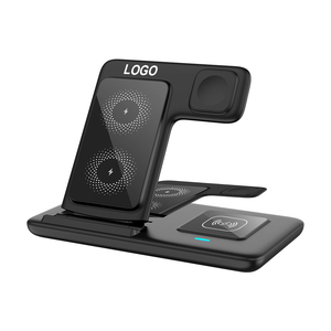 15W Fast Charging Desktop <b>Wireless</b> Charger Foldable 3 in 1 Phone Charger for Phone Watch and Earphone - Product Image 1