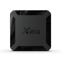 Boîtier Android YDH-X96Q AllwinnerH313 Quad Core 1+8 Go de mémoire Port réseau 100M Télécommande BT 4K