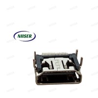 Conector Amphenol 10029449-111RLF de 19 Pines de Bronce Fosforado para SMT, Tipo A, Receptáculo, Aplicaciones Industriales y Automotrices