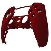 Coques de remplacement personnalisées rouge écarlate pour manettes sans fil PS5