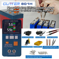 Soudeuse de pare-chocs à petite impulsion haute puissance 801H pour aluminium à nickel grande soudeuse par points à batterie unique pour lifepo4