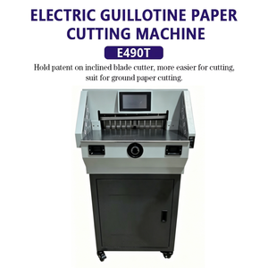 E490T A4 A2 Guillotine Idéale Chine Bureau Guillotine Grand Format Coupe-Papier Électrique - Product Image 2