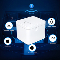 Imprimante thermique de reçus de bureau 2 en 1 en gros, compatible avec Android, iOS, Windows, papier thermique