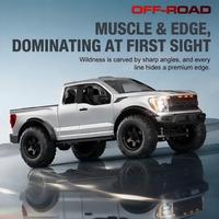 NOUVEAU Hstar R12-01Q F-150 Raptor 1:12 4WD RC Pickup Truck Off Road Rock Crawler Voiture Télécommandée Modèle Camouflage Vert RTR