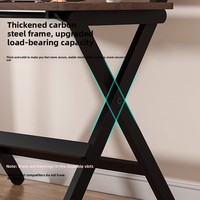 Table pliante réglable, bureau mobile, nouveau type de bureau d'ordinateur, petite table à manger, bureau d'étude domestique, table de chevet simple pour dortoir