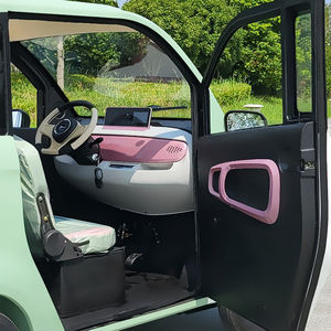 Vente flash - Voiture électrique Ecar Sedan 4 places fabriquée en Chine avec sièges en cuir, intérieur lumineux, caméra arrière, permis de conduire FSL S9 - Product Image 5