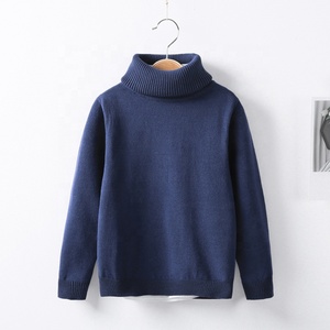 Vestiti invernali per bambina maglione lavorato a maglia per bambini solido abbigliamento morbido per ragazze <span class=keywords><strong>dolcevita</strong></span> abbigliamento per bambini da 2 a 10 anni - Product Image 3