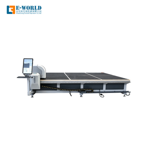 Máquina de Grabado de Vidrio CNC E-WORLD 3726, Construcción de Acero de Alta Precisión, Máquina de Corte de Vidrio CNC de 380V - Product Image 1