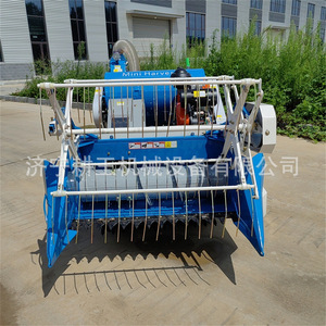 Mini-moissonneuse-batteuse 4LZ-1.05A 15 CV pour céréales, blé, riz, type chenillé agricole - Product Image 2