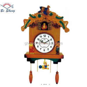 Populaire <span class=keywords><strong>grande</strong></span> horloge murale chine moderne antique <span class=keywords><strong>pendule</strong></span> coucou horloges avec oiseaux horloge murale - Product Image 4
