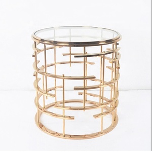 <span class=keywords><strong>Table</strong></span> <span class=keywords><strong>basse</strong></span> en <span class=keywords><strong>verre</strong></span> trempé Puruo, <span class=keywords><strong>marbre</strong></span> doré, en acier inoxydable, <span class=keywords><strong>table</strong></span> ronde pour salon, <span class=keywords><strong>table</strong></span> centrale - Product Image 5